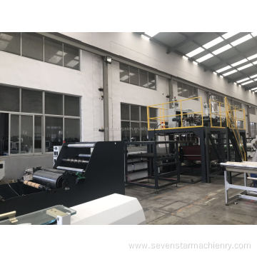 PP melt blown non-woven fabric making production machine